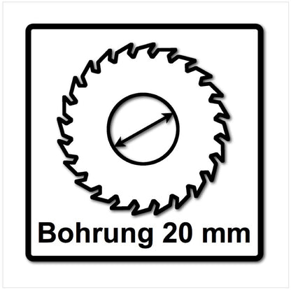 Festool Spezial Kreissägeblatt HW 160 x 20 x 2,2 mm TF52 160 mm 52 Zähne ( 496306 ) - Toolbrothers