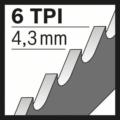 BOSCH Säbelsägeblatt S 1111 DF Länge 225 mm Breite 19 mm ( 4000909245 )