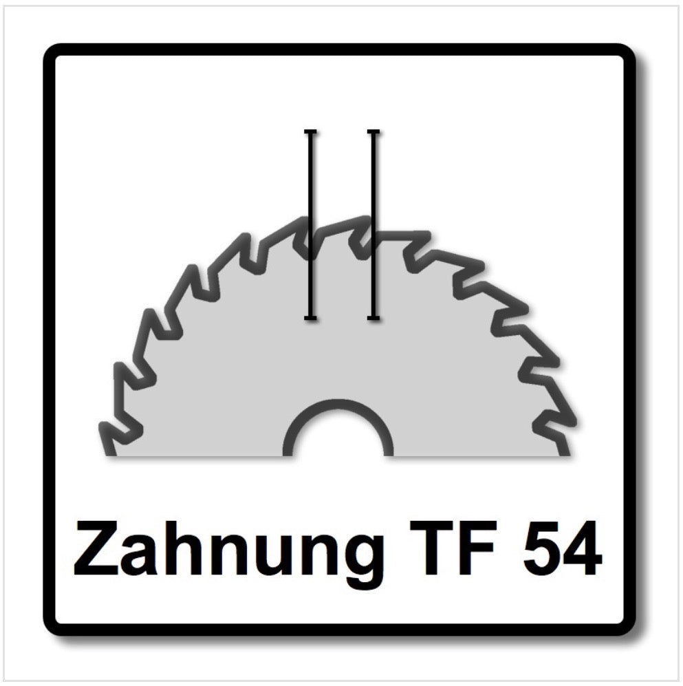 Festool Spezial Kreissägeblatt HW 190 x 2,6 FF Fast Fix TF54 190 mm 54 Zähne ( 492052 ) - Toolbrothers