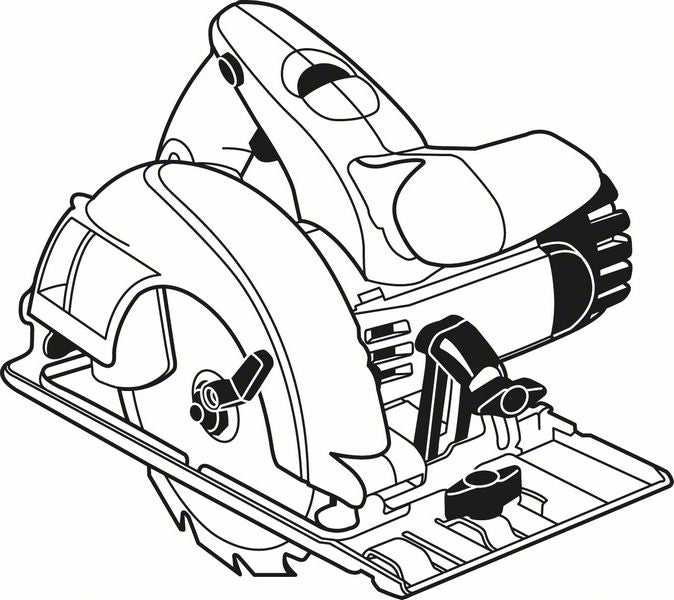 BOSCH Kreissägeblatt Optiline Wood Außen-Ø 190 mm Zähnezahl 60 WZ ( 4000815440 )