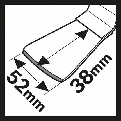 Grattoir BOSCH ATZ 52 SFC largeur 52 mm (4000908702)