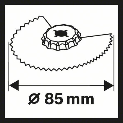 BOSCH Segmentsägeblatt ACZ 85 EIB Ø 85 mm ( 8000345564 )