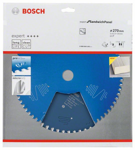 Lame de scie circulaire BOSCH diamètre extérieur 270 mm nombre de dents 60 MTCG (8000342237)