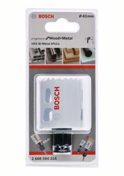 BOSCH Lochsäge Sägen-Ø 43 mm Schnitttiefe 40 mm ( 8000342594 )