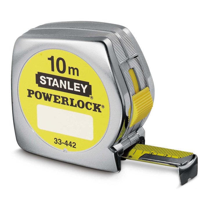 STANLEY Taschenrollbandmaß PowerLock® Länge 10 m Breite 25 mm mm/cm ( 4000787062 )