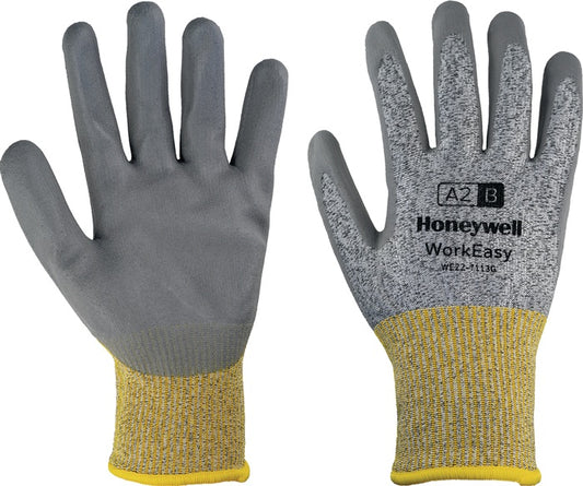 HONEYWELL gants de protection contre les coupures Workeasy 13G GY PU A2/B taille 10 gris/jaune (4000391463)