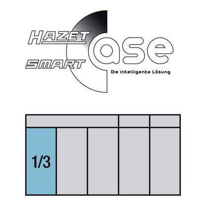 HAZET Steckschlüsselsatz 953 HP 44-teilig 1/4 + 1/2 ″ ( 4000820582 )