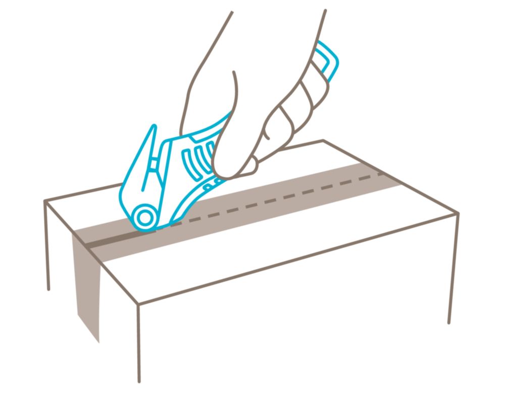 Couteau de sécurité MARTOR SECUMAX 320 longueur 155 mm largeur 11 mm hauteur 54 mm (4000817993)