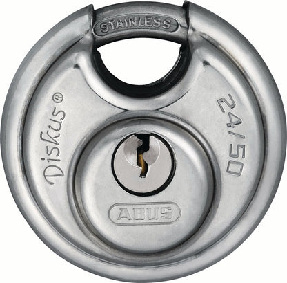 Cadenas à cylindre ABUS 24IB/50 largeur du corps de serrure 51 mm (3000280000)