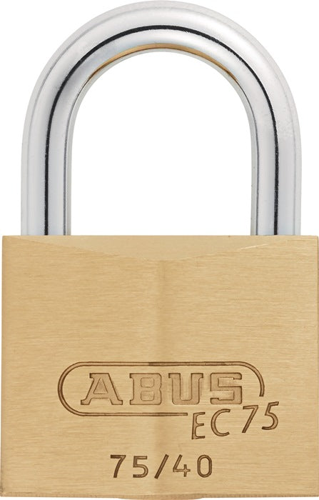 Cadenas à cylindre ABUS 75/40 gl.-7341 largeur du corps de serrure 39,5 mm (3000280292)