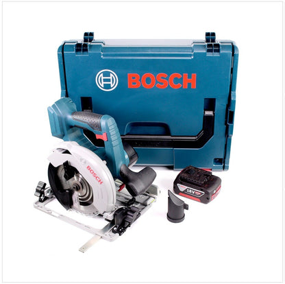 Bosch GKS 18V-57 G Akku Kreissäge 18V 165 mm in L-Boxx + 1x Akku 5,0Ah  - ohne Ladegerät - Toolbrothers