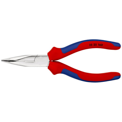 KNIPEX pince à bec effilé longueur 160 mm plate ronde coudée à 40° (4000794484)