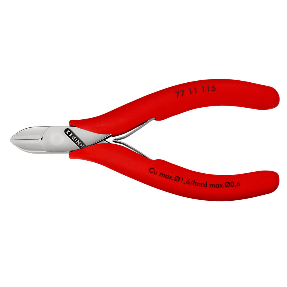 KNIPEX Elektronik-Seitenschneider Länge 115 mm Form 1 ( 4000810486 )