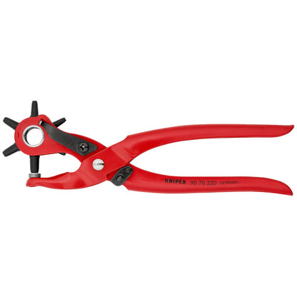 KNIPEX Revolverlochzange Gesamtlänge 220 mm Öffnungsfeder ( 4000810620 )