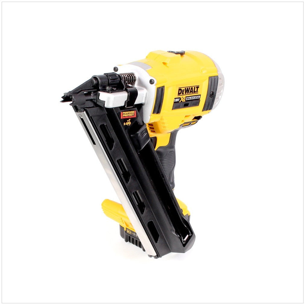 DeWALT DCN 692 P2 Akku Nagler 18V Brushless + 2x Akku 5,0Ah + Ladegerät + Koffer - Toolbrothers