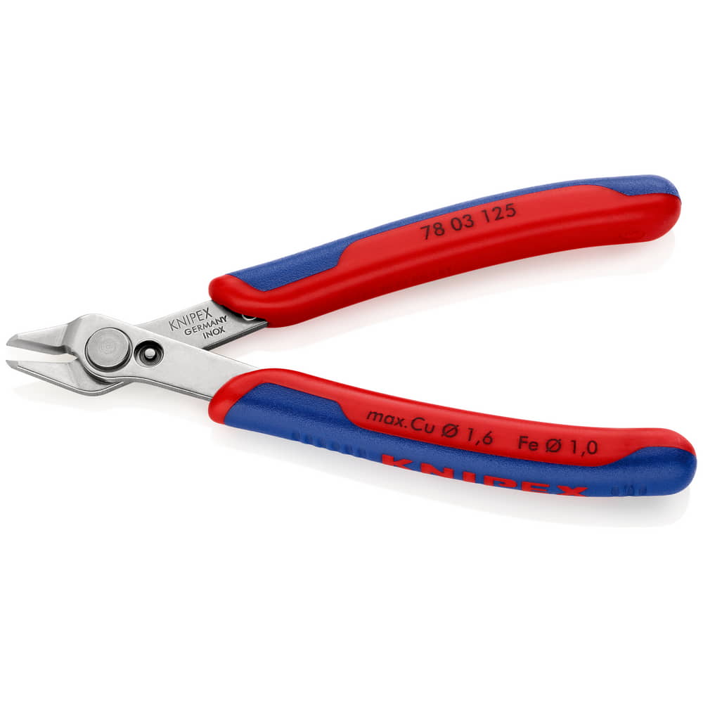 KNIPEX Elektronik-Seitenschneider Super-Knips® INOX Länge 125 mm Form 0 ( 4000810503 )