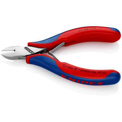 KNIPEX Elektronik-Seitenschneider Länge 115 mm Form 0 ( 4000810739 )