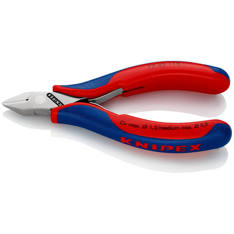 KNIPEX Elektronik-Seitenschneider Länge 115 mm Form 4 ( 4000810742 )