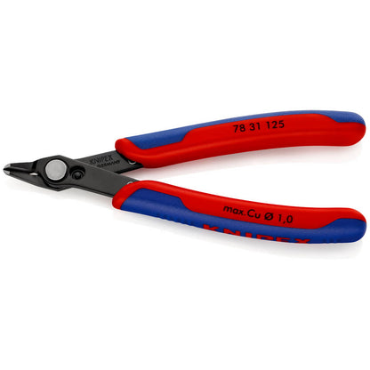 KNIPEX pince coupante électronique Super-Knips® longueur 125 mm forme 3 (4000810508)