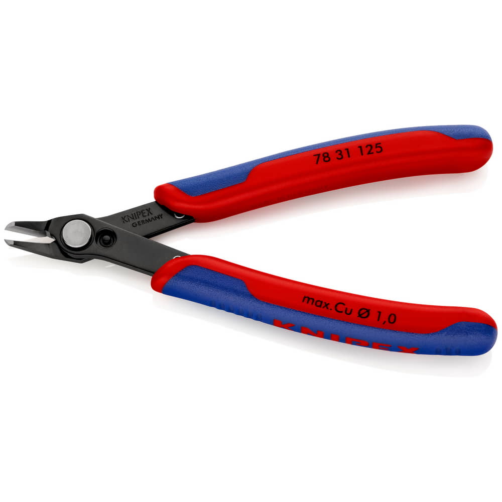 KNIPEX pince coupante électronique Super-Knips® longueur 125 mm forme 3 (4000810508)