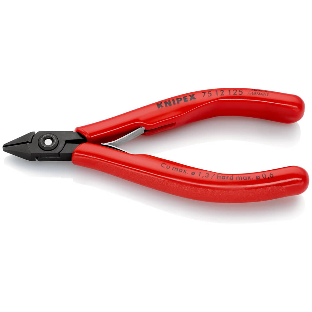 KNIPEX Elektronik-Seitenschneider Länge 125 mm Form 1 ( 4000810500 )