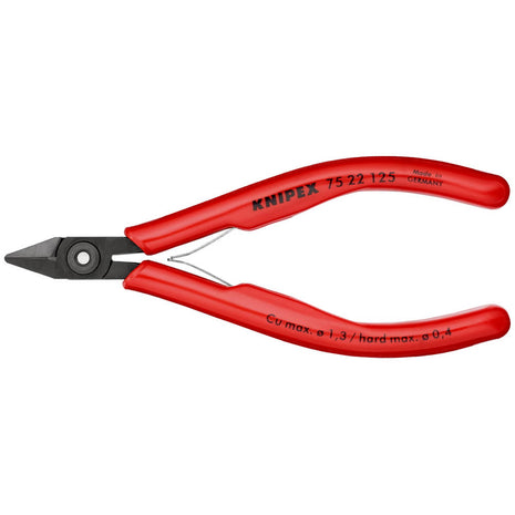 KNIPEX Elektronik-Seitenschneider Länge 125 mm Form 2 ( 4000794622 )