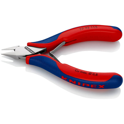 KNIPEX Elektronik-Seitenschneider Länge 115 mm Form 4 ( 4000810743 )