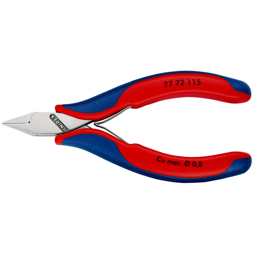 KNIPEX Elektronik-Seitenschneider Länge 115 mm Form 4 ( 4000810743 )