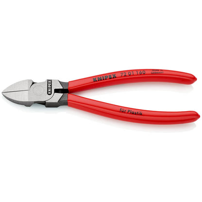 KNIPEX Seitenschneider für Kunststoffe Gesamtlänge 160 mm ( 4000810179 )