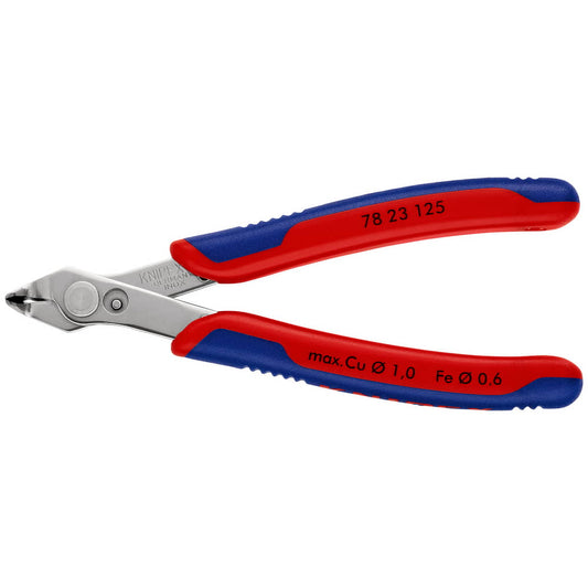 KNIPEX Elektronik-Seitenschneider Super-Knips® INOX Länge 125 mm Form 2 ( 4000810507 )