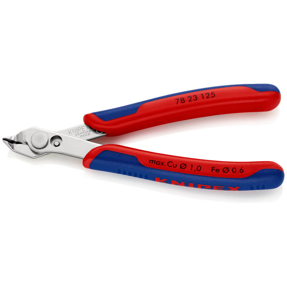 KNIPEX Elektronik-Seitenschneider Super-Knips® INOX Länge 125 mm Form 2 ( 4000810507 )