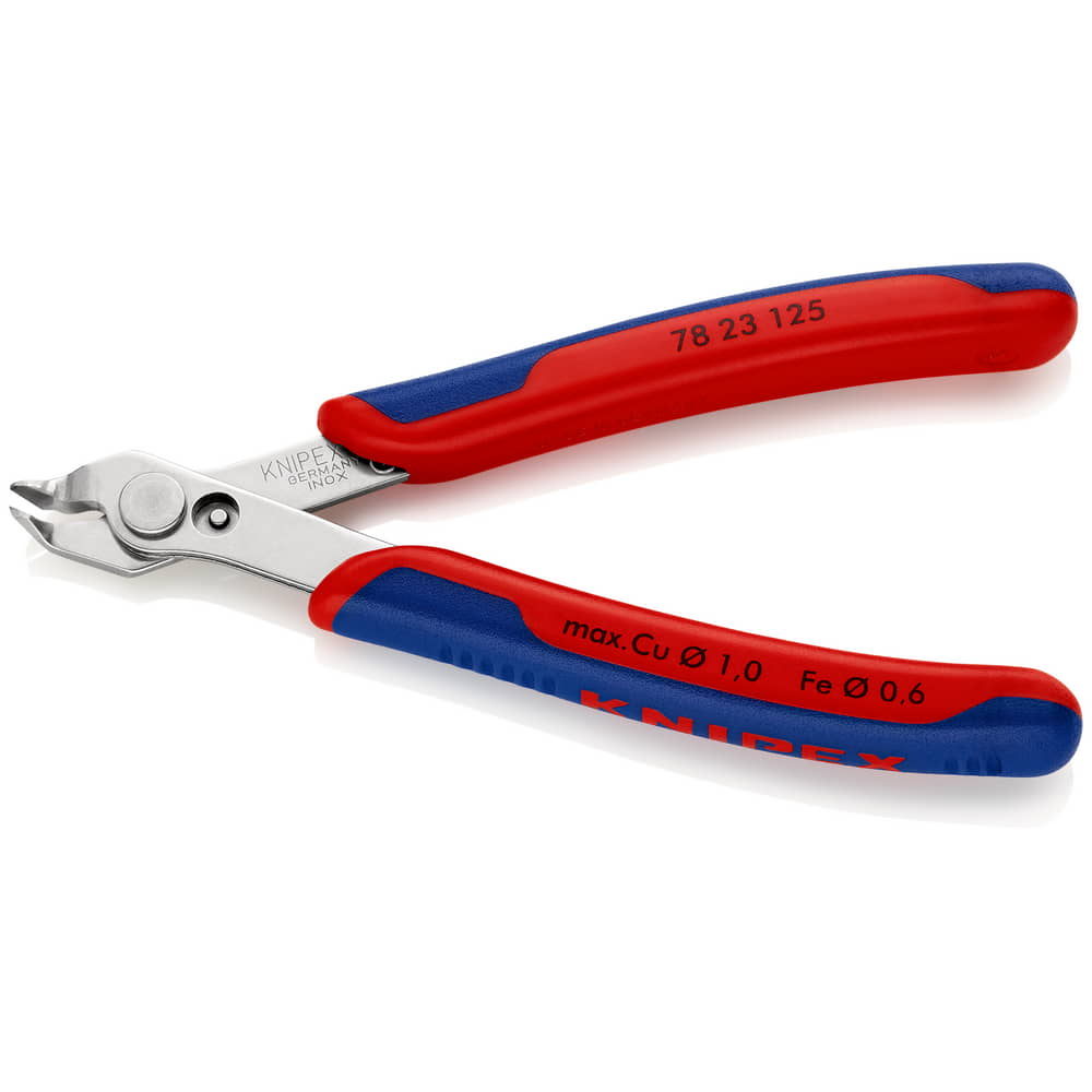 KNIPEX Elektronik-Seitenschneider Super-Knips® INOX Länge 125 mm Form 2 ( 4000810507 )