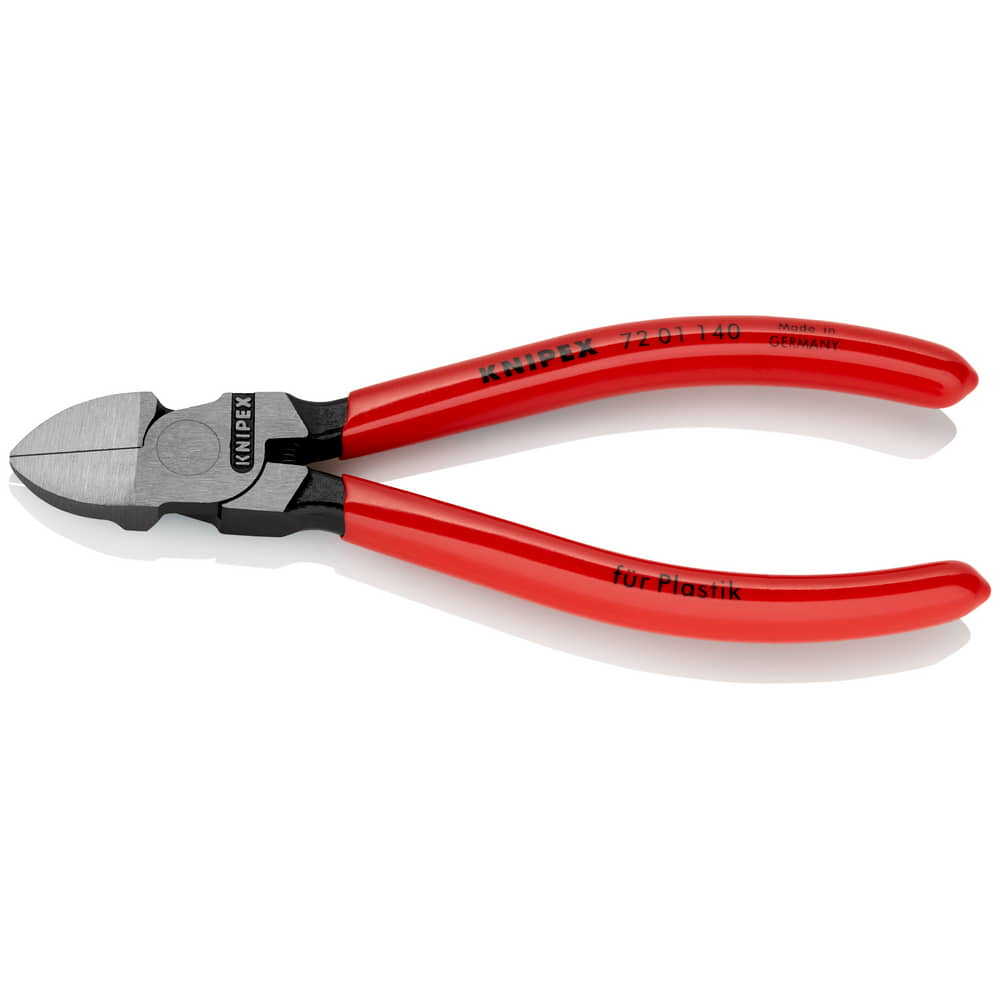 KNIPEX Seitenschneider für Kunststoffe Gesamtlänge 140 mm ( 4000810177 )