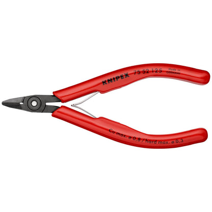 KNIPEX Elektronik-Seitenschneider Länge 125 mm Form 5 ( 4000794624 )