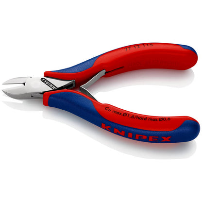 KNIPEX Elektronik-Seitenschneider Länge 115 mm Form 1 ( 4000810740 )