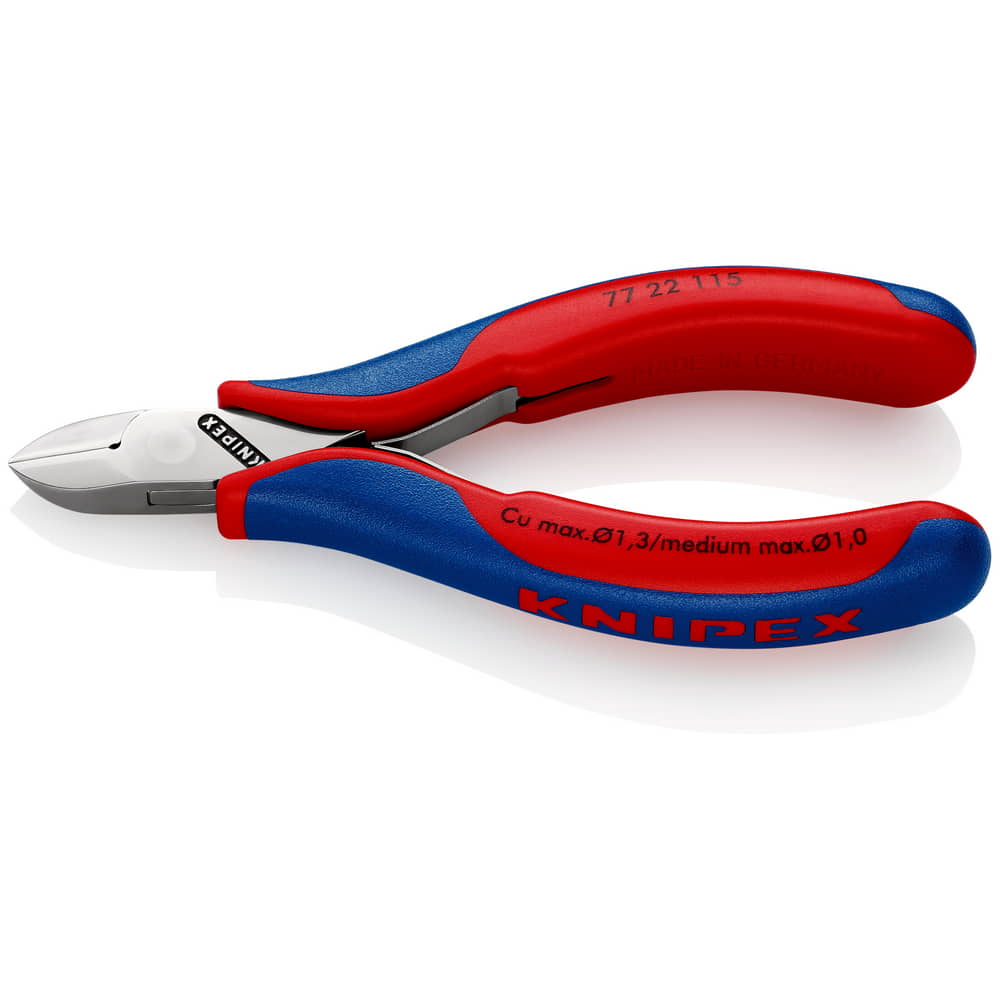 KNIPEX Elektronik-Seitenschneider Länge 115 mm Form 2 ( 4000810741 )