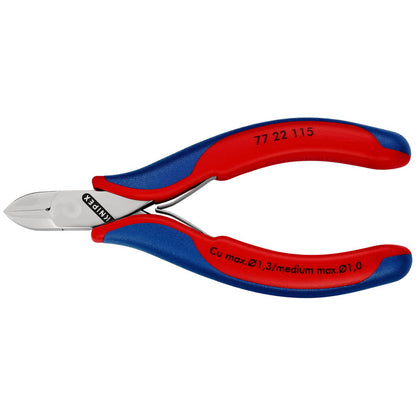 KNIPEX pince coupante électronique longueur 115 mm forme 2 (4000810741)