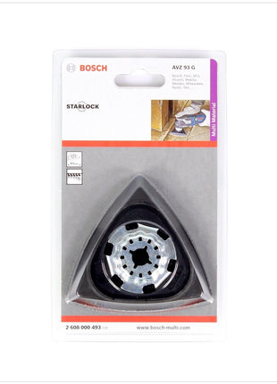 Bosch AVZ 93 G 93 mm Delta Schleiftplatte für GOP / PMF ( 2608000493 ) - Toolbrothers