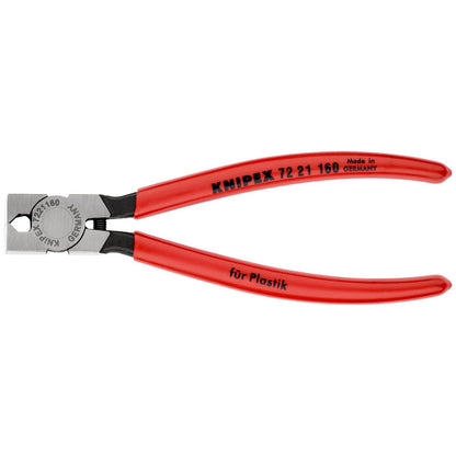 KNIPEX Seitenschneider für Kunststoffe Gesamtlänge 160 mm ( 4000810187 )