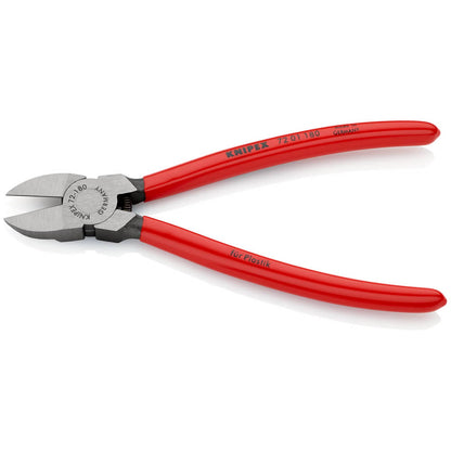 KNIPEX Seitenschneider für Kunststoffe Gesamtlänge 180 mm ( 4000794227 )