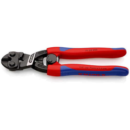 KNIPEX coupe-boulons compact CoBolt longueur 200 mm boîtiers multi-composants (4000794609)