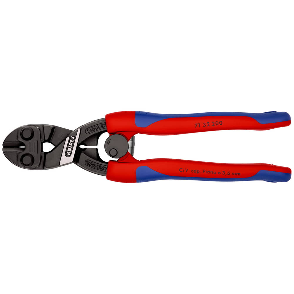 KNIPEX Kompaktbolzenschneider CoBolt Länge 200 mm Mehrkomponenten-Hüllen ( 4000794609 )