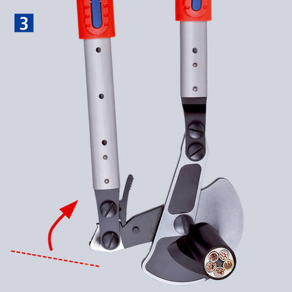 KNIPEX Kabelschere Werkzeuglänge 570 - 770 mm ( 4000795096 )