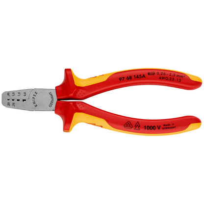 KNIPEX Aderendhülsenzange Gesamtlänge 145 mm ( 4000795074 )