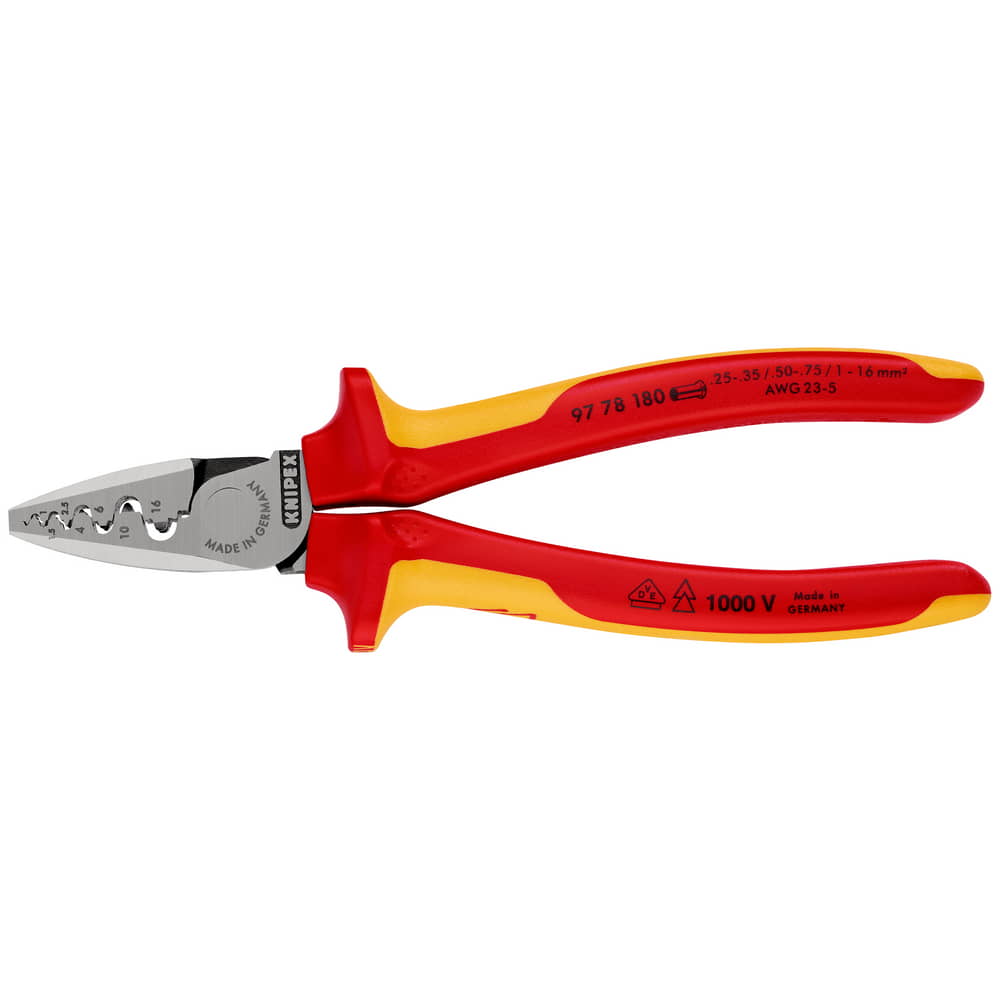 Pince à embouts de fil KNIPEX longueur totale 180 mm (4000795285)