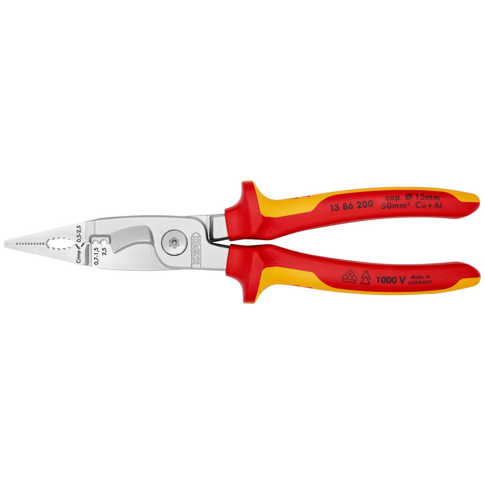 KNIPEX Elektroinstallationszange Länge 200 mm VDE ( 4000811005 )