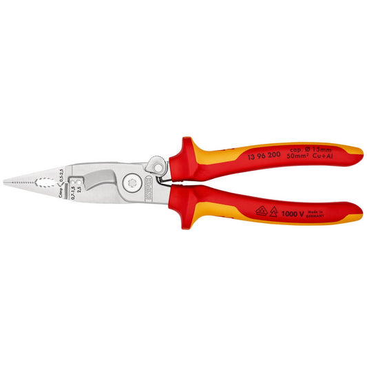 KNIPEX Elektroinstallationszange Länge 200 mm VDE ( 4000811006 )