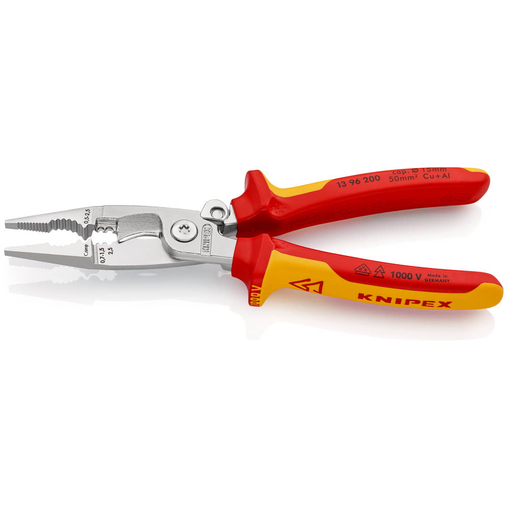 KNIPEX Elektroinstallationszange Länge 200 mm VDE ( 4000811006 )