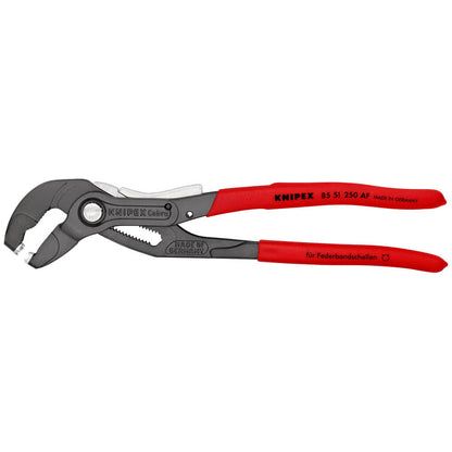 KNIPEX Federbandschellenzange Gesamtlänge 250 mm Kapazität max. 70 mm ( 4000795336 )