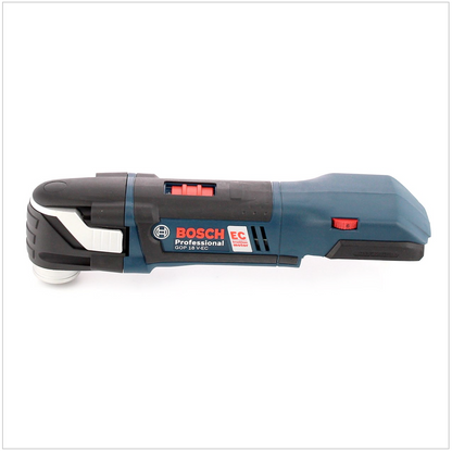 Bosch GOP 18 V-EC Professional Akku Multi Cutter in L-Boxx mit GAL 1880 Ladegerät und 2x GBA 6 Ah Akku und 20 tlg. Zubehör-Set + Bosch 4 tlg. Fliesen Set ( 2608661695 ) - Toolbrothers